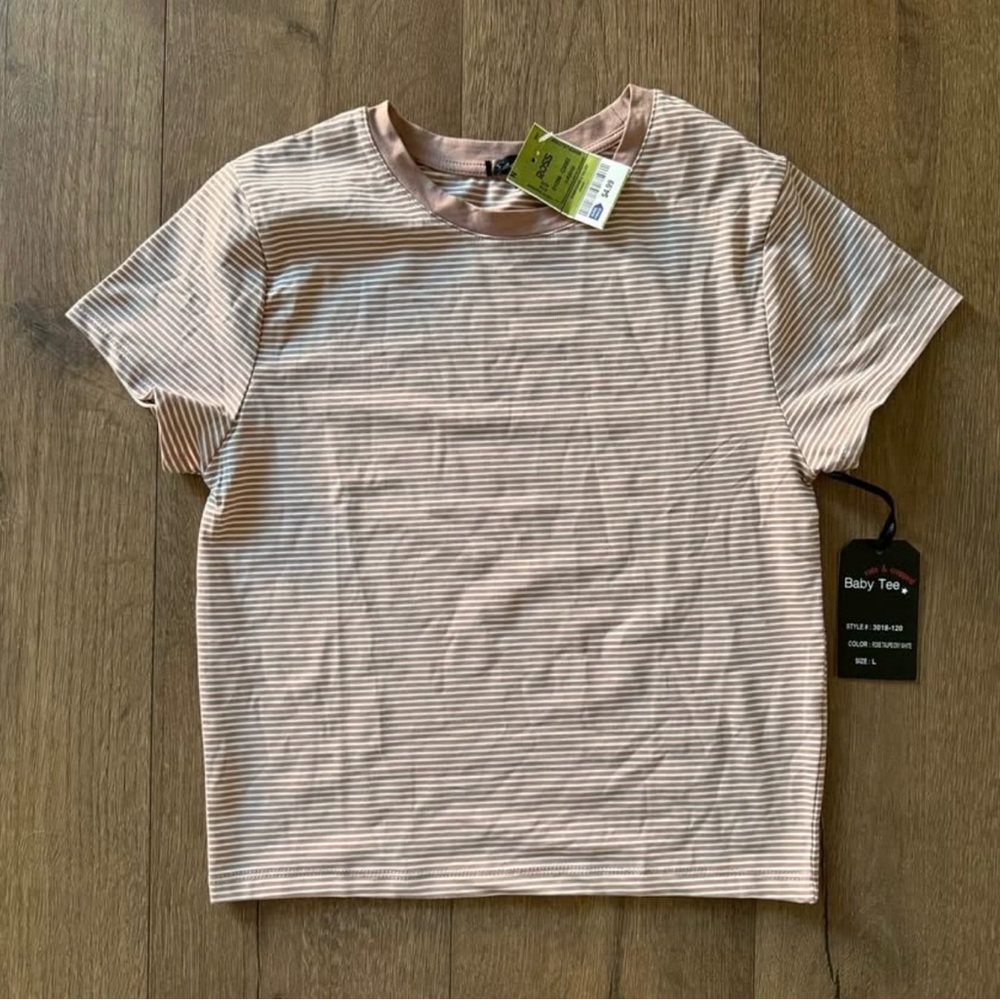 Striped Short Sleeve T-Shirt